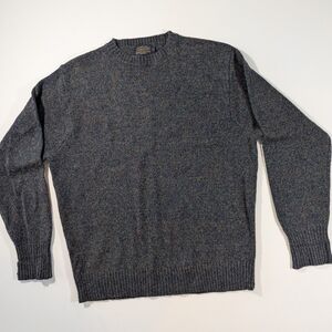Pendleton Men's Wool Multi Color Greenish Blueish Fleck Crewneck Sweater Size XL